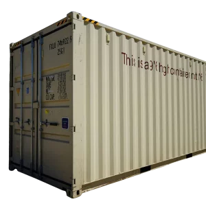 20’ High Cube One Trip Double Door