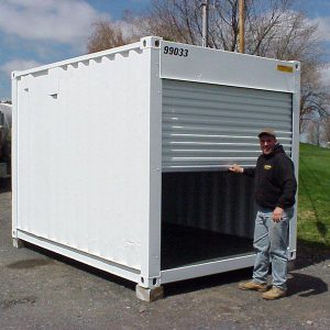 10 fit role up doors storage containers