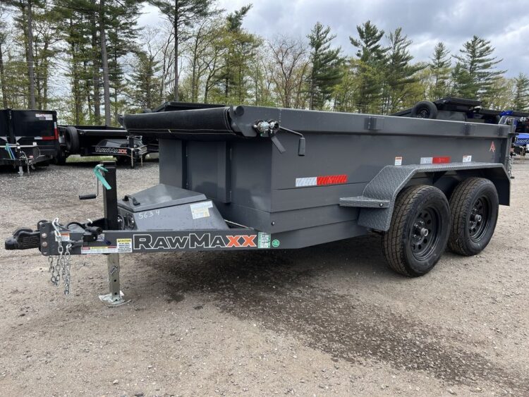 httpsr-hcontainerservice.comwp-contentuploads2025082024-rawmaxx-5x10-7k-powder-coated-dump-trailer-w-tarp-kit-2-750x563-2.jpg